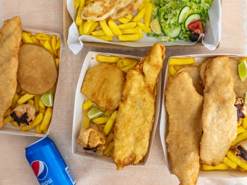 Three Fishes Fish Menu Croydon Takeaway Order Online From Menulog