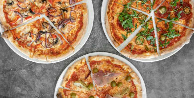 Just eat village pizza 2025