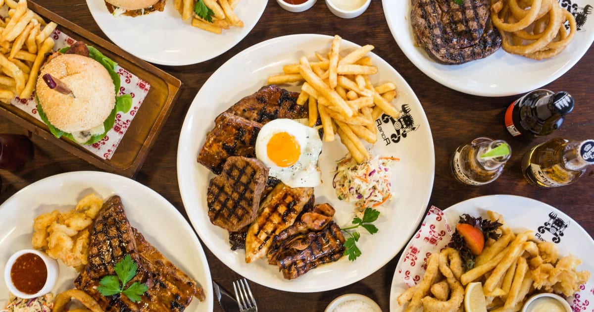 Ribs and Rumps Sydney Olympic Park restaurant menu in Sydney Olympic