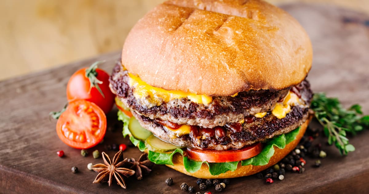 just eat mayhem burger