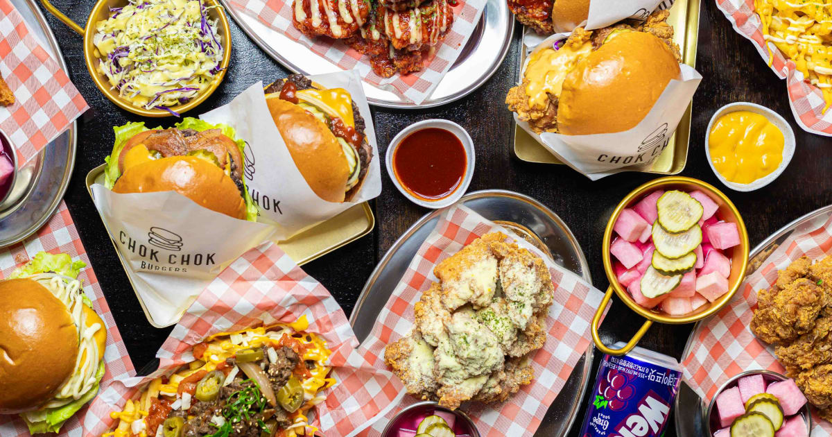 Chok Chok Burgers restaurant menu in Alexandria Order from Menulog