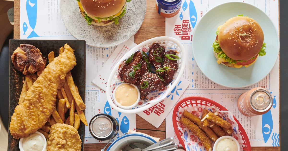 The Fish & Burger Co. restaurant menu in Doncaster East Order from