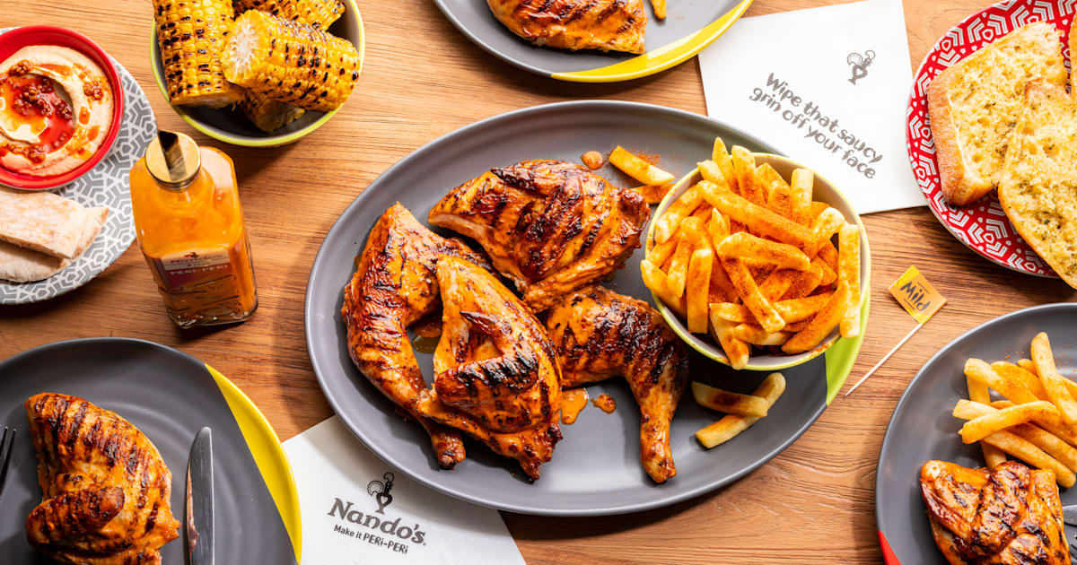 Nando's Victoria Park restaurant menu in East Victoria Park Order