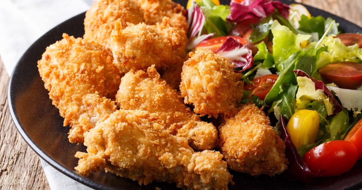Crispy fried chicken from Just Eat