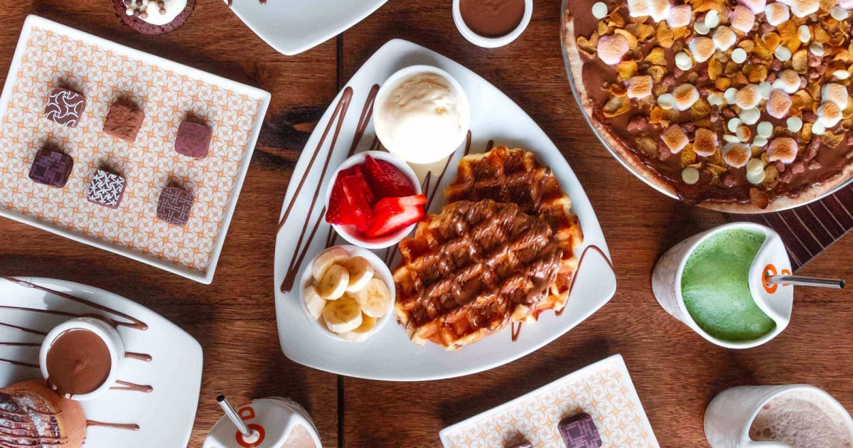 Max Brenner Blacktown restaurant menu in Blacktown Order from Menulog