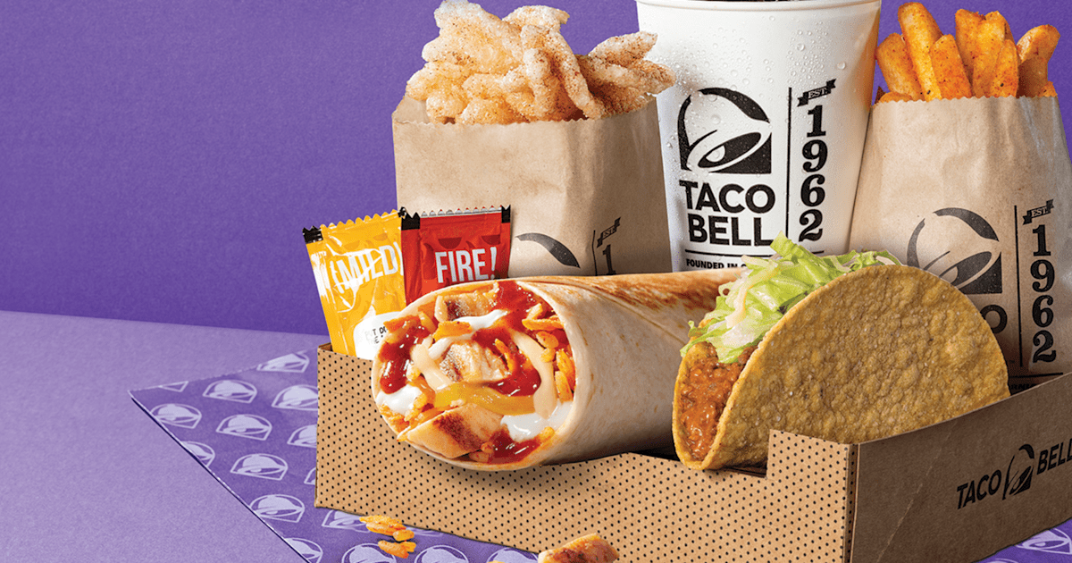 Taco Bell Hoppers Crossing restaurant menu in Hoppers Crossing