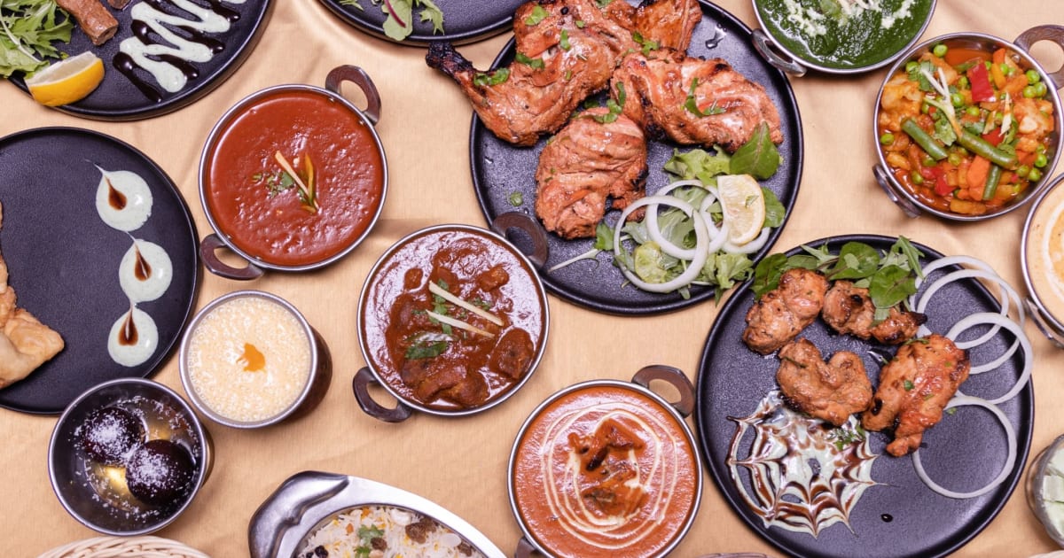 The Saffron Waterfront Indian Restaurant restaurant menu in Hobart