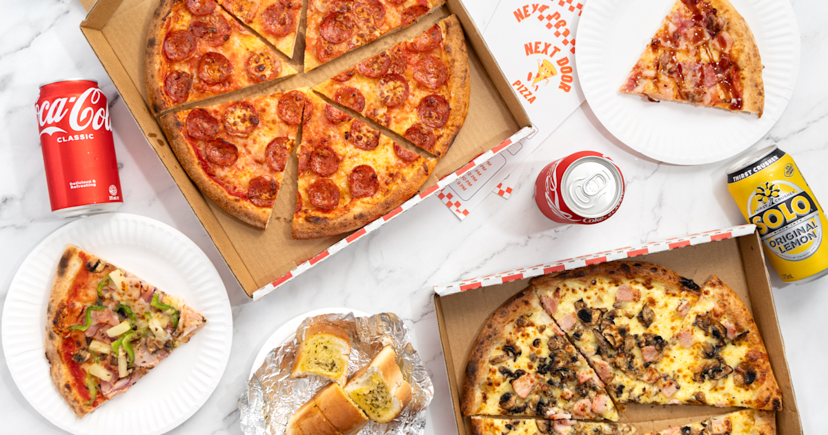 Next Door Pizza restaurant menu in Kingsbury Order from Menulog