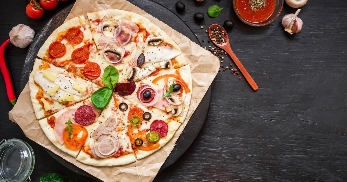 Australia's Pizza House Hindley St restaurant menu in Adelaide