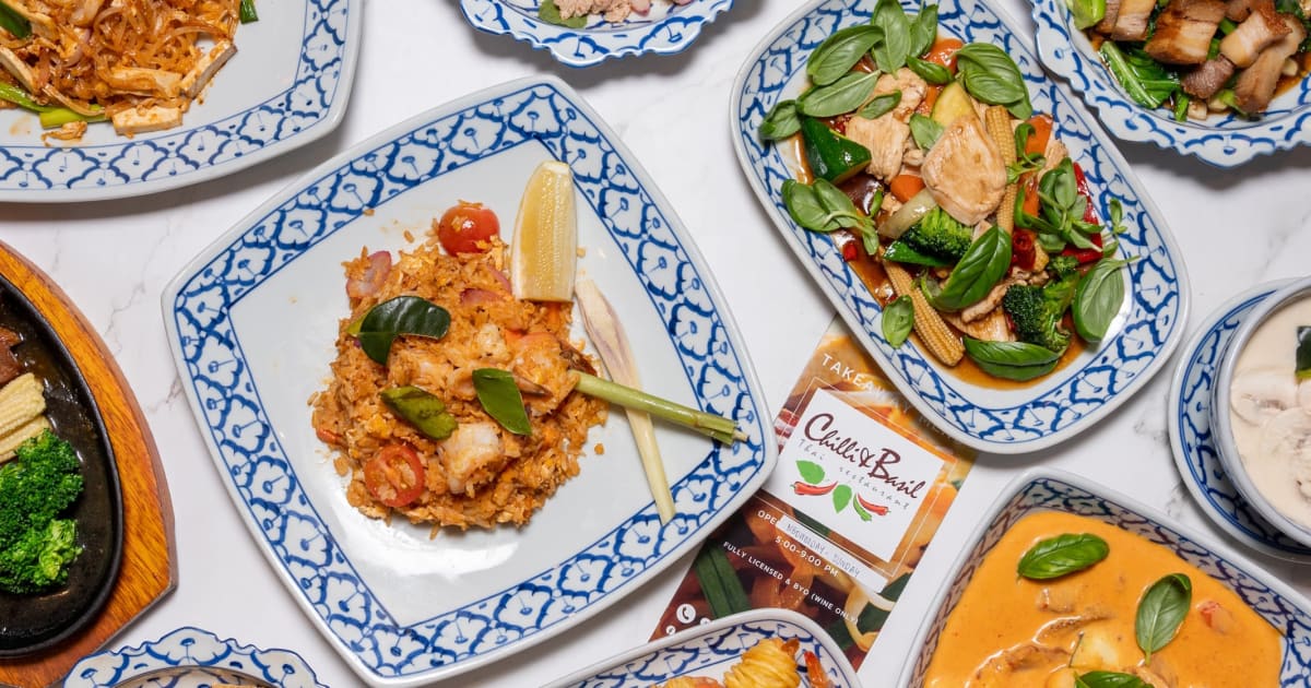 Chilli and Basil Thai Restaurant restaurant menu in Bayswater Order