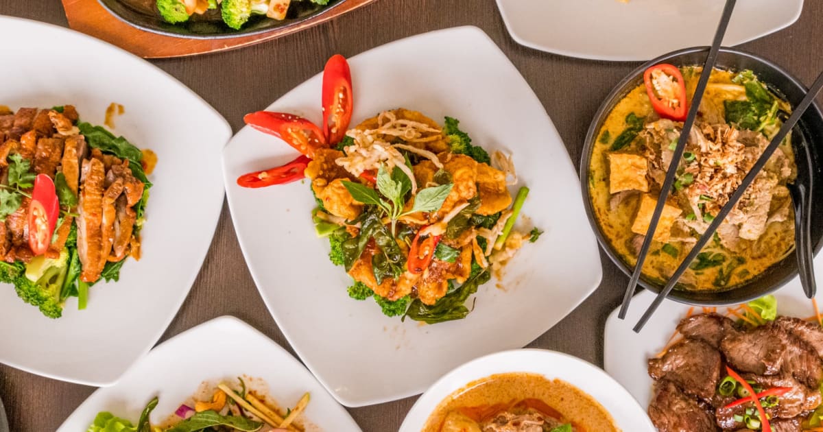 Thai elephant menu sale
