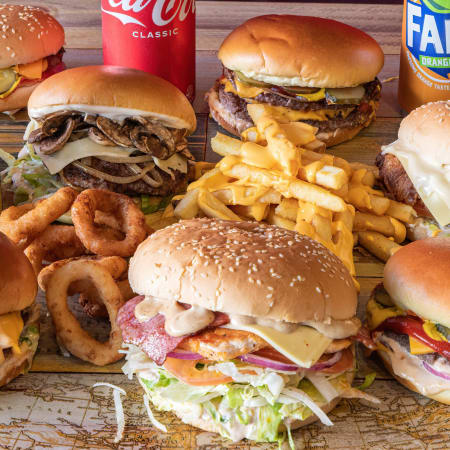Broadway burgers clearance