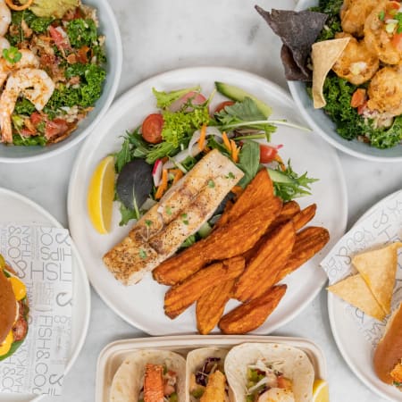 Fish & shop co menu