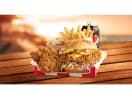KFC Zinger Crunch Burger Box Hot & Crispy