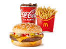 McDonald's Double Quarter Pounder meal 