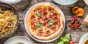 The Cheese Burger Pizza Place